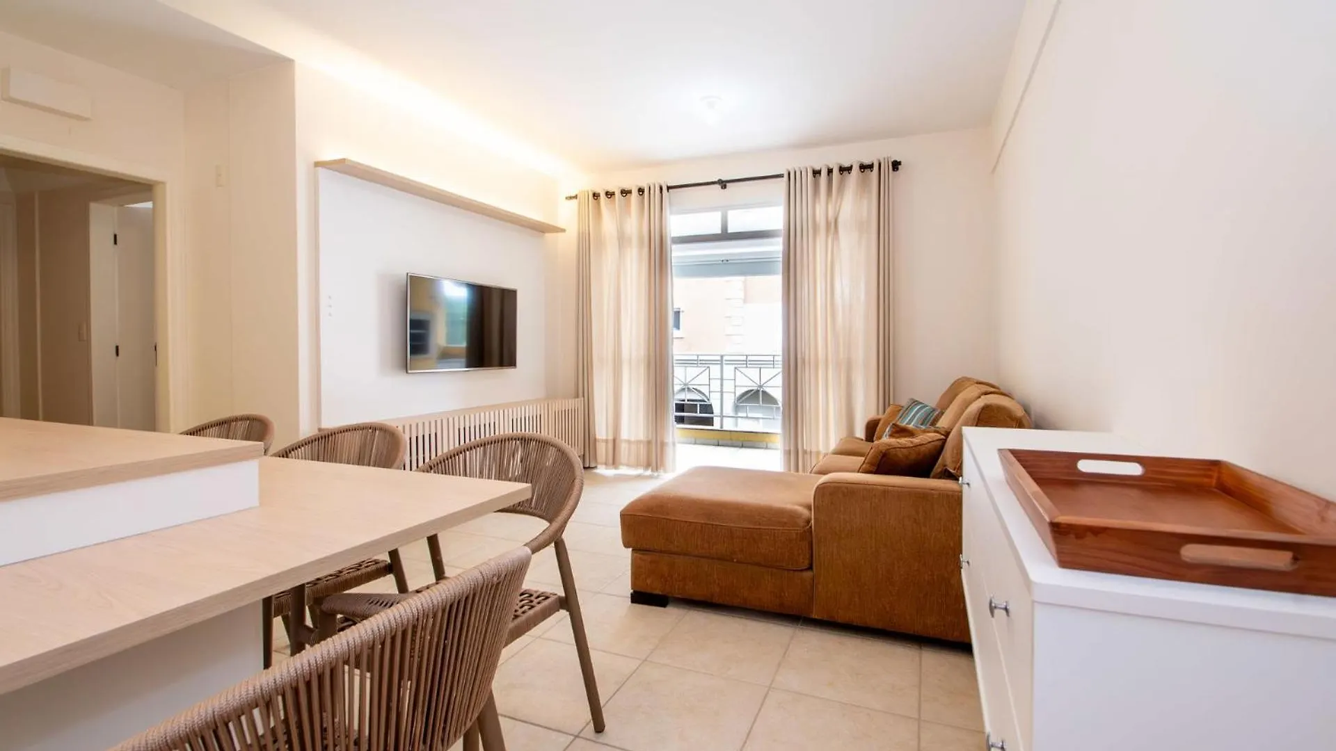 Apto Luxuoso Prox. A Praia De Jurere Sc7646 Флорианополис Апартаменты